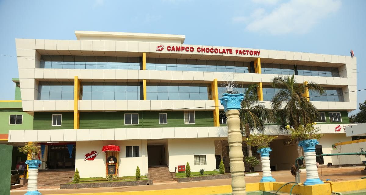 Campco chocolate manufacturing factory at Kemminje village in Puttur taluk in the Dakshina Kannada district of Karnataka.