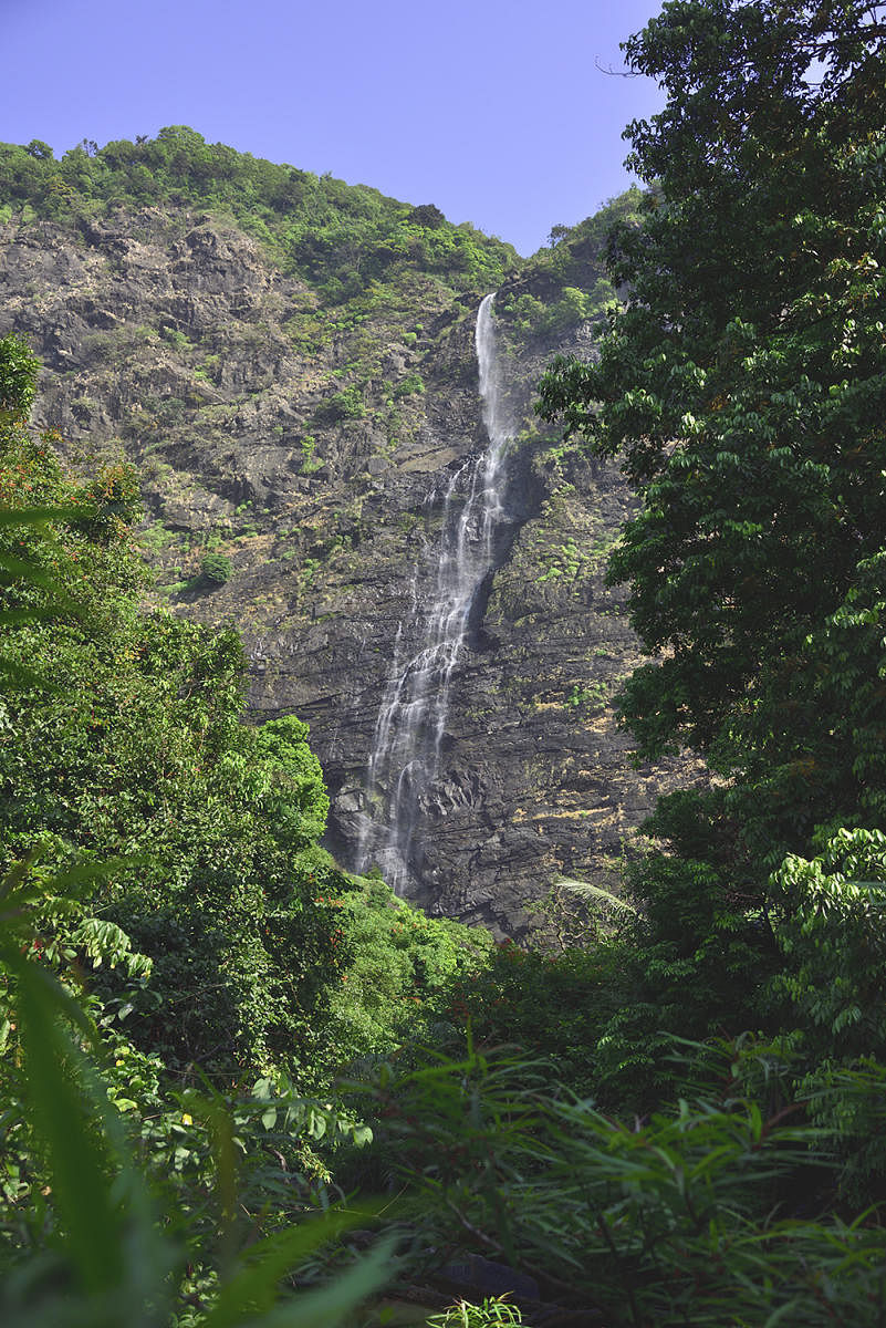 Belligundi Waterfalls in Shivamogga district. Photo by Author