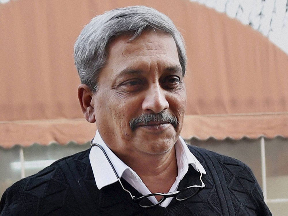 Manohar Parrikar is currently in the US for treatment. PTI file photo.