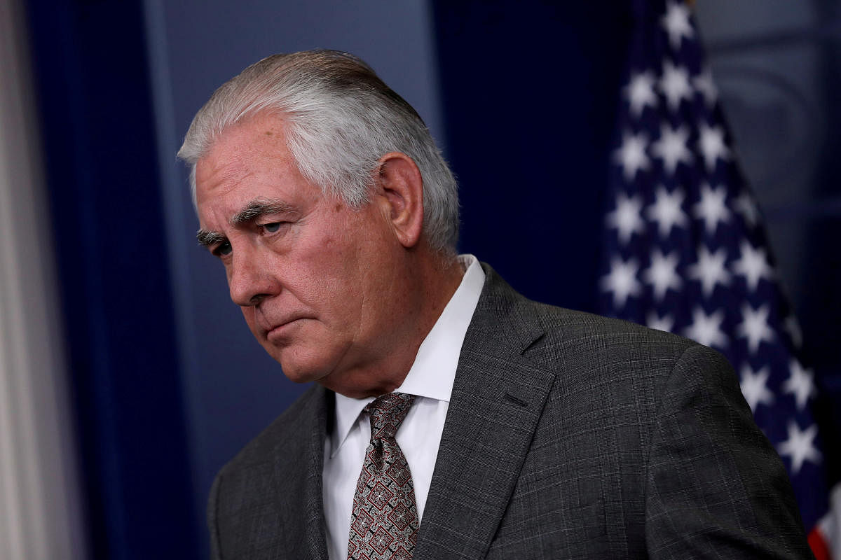US President Donald Trump on Tuesday said he had replaced US Secretary of State Rex Tillerson with Central Intelligence Agency Director Mike Pompeo. Reuters File photo