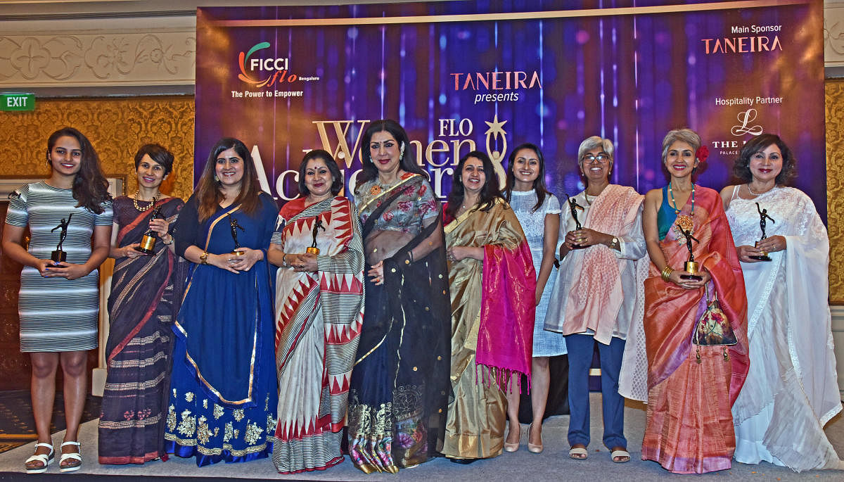 (From left) Damini, Vaishali, Kanika, Shukla, Vani, Lakshmi, Richa, Wilma, Anuja and Manjul.