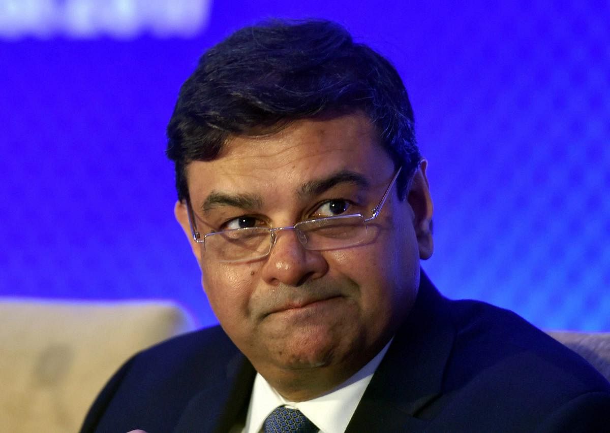 Mumbai: RBI Governor Urjit Patel during the inauguration of a conference on 'Insolvency and Bankruptcy: Changing Paradigm', in Mumbai on Saturday. PTI Photo by Santosh Hirlekar(PTI8_19_2017_000052B)