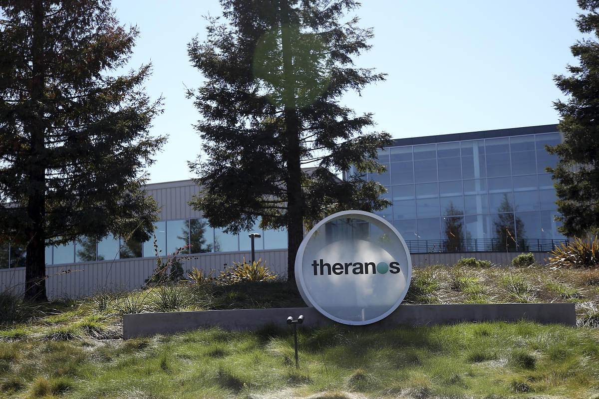 FILE - The Theranos offices in Palo Alto, Calif., Oct. 21, 2015. Elizabeth Holmes, the founder and chief executive of the blood-testing company, was charged with fraud by the Securities and Exchange Commission on March 14, 2018, for raising more than $700 million from investors by falsely promoting a key product, the commission said. (Jim Wilson/The New York Times)