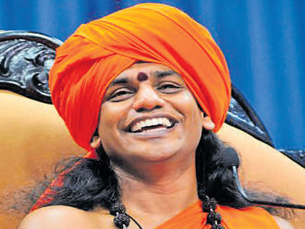 40-year-old, Nithyananda, who established an ashram at Bengaluru, and various other places all over the world, including at Toronto and Los Angles, claimed he belonged to 'Thondaimandala Saiva Velalar community' which is one of the communities from which pontiffs were appointed to the Mutt. File photo