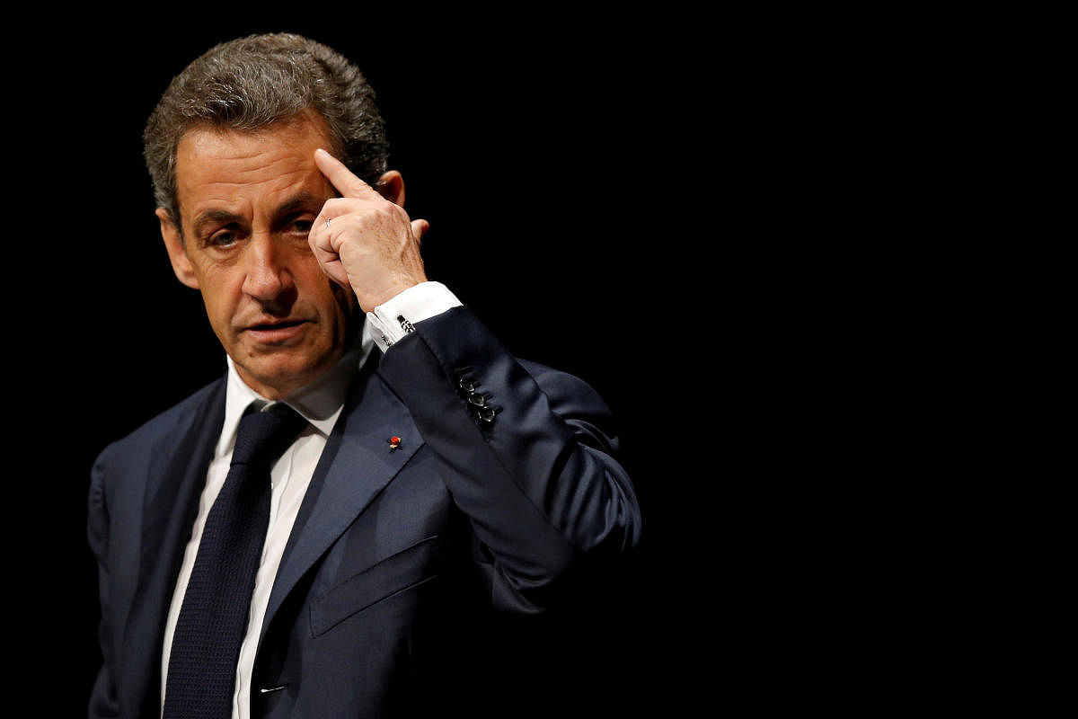 Former French president Nicolas Sarkozy was taken into police custody on Tuesday for questioning over suspected Libyan financing of his 2007 election campaign, a source close to the inquiry told AFP. Reuters file photo