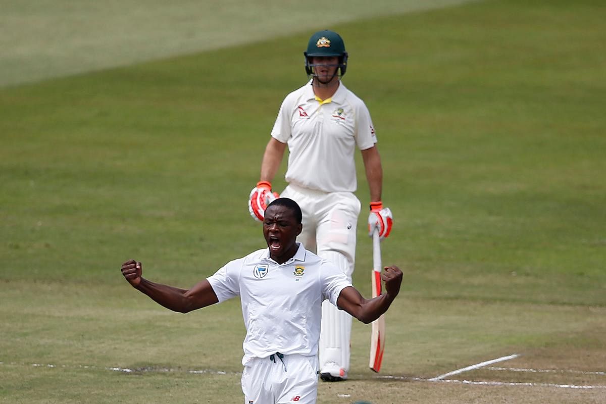 South Africa pacer Kagiso Rabada has been terrific in the Test series against Australia. AFP
