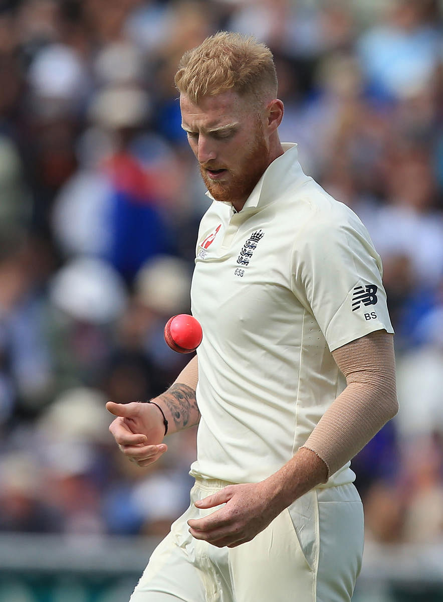 IN THE SPOTLIGHT England will be hoping star all-rounder Ben Stokes reaches full fitness for the opening Test against New Zealand starting Thursday. AFP