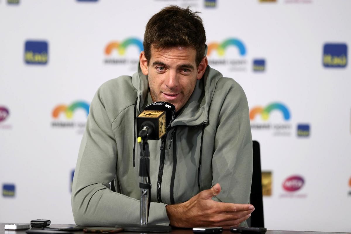 Del Potro targeting fitness, not second slam title