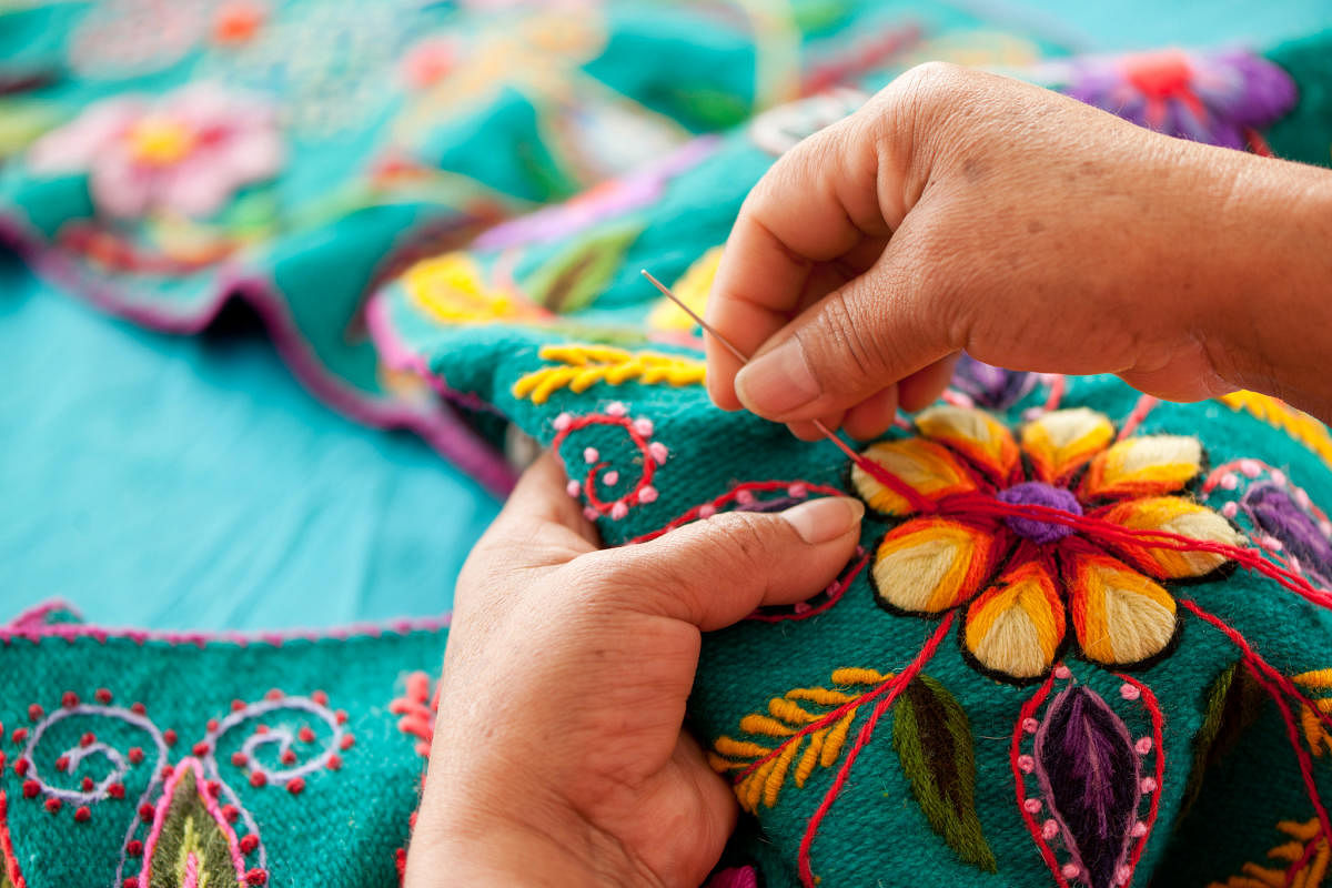 Peruvian artisan from Lima