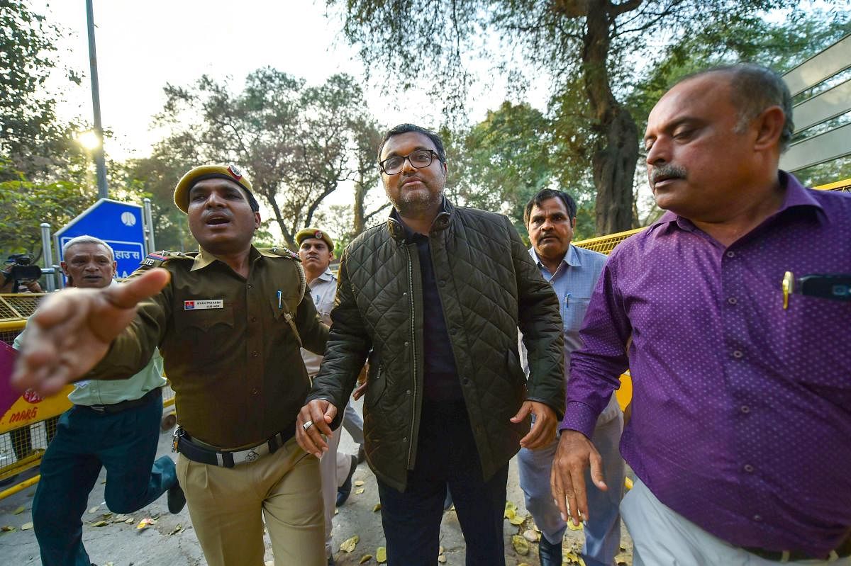 The Supreme Court extended the interim protection against arrest to Karti Chidambaram, granted by the Delhi High Court in the INX Media money laundering case, till April 2. PTI Photo
