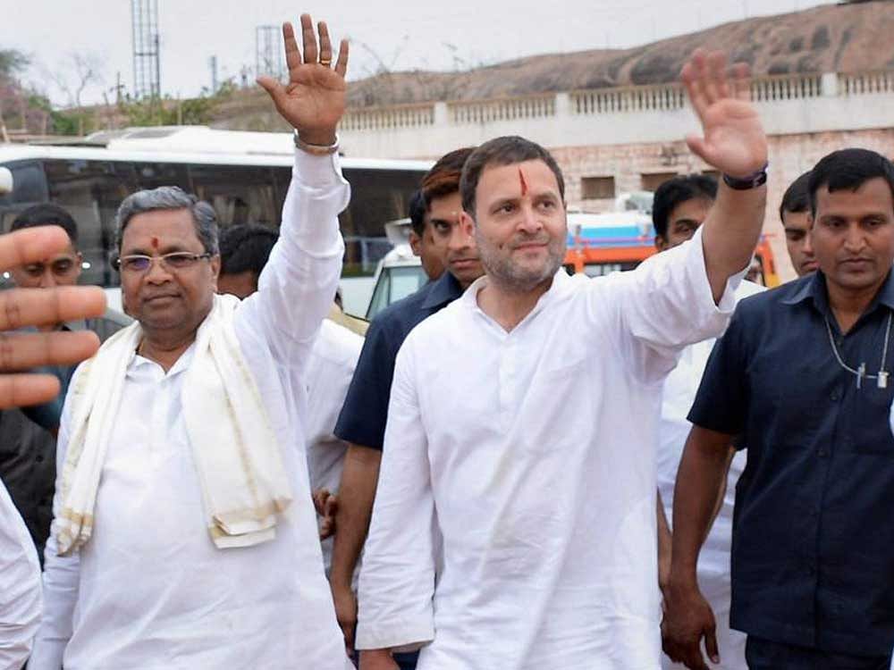 Survey predicts 126 seats for Congress, 70 for BJP in Karnataka