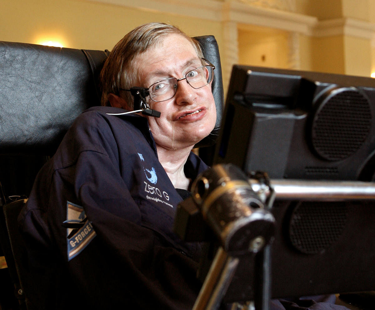 British physicist Stephen Hawking. Reuters File Photo
