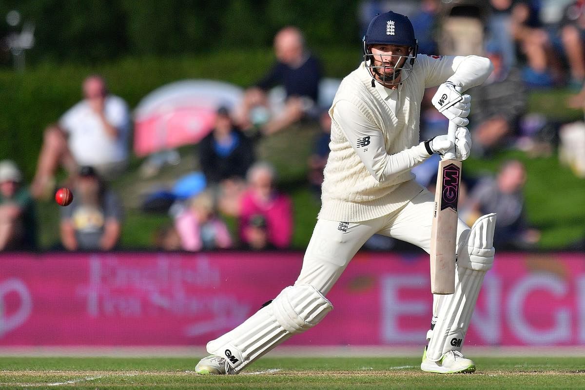 England's James Vince in action during the second day of the second Test at Christchurch on Sunday. AFP