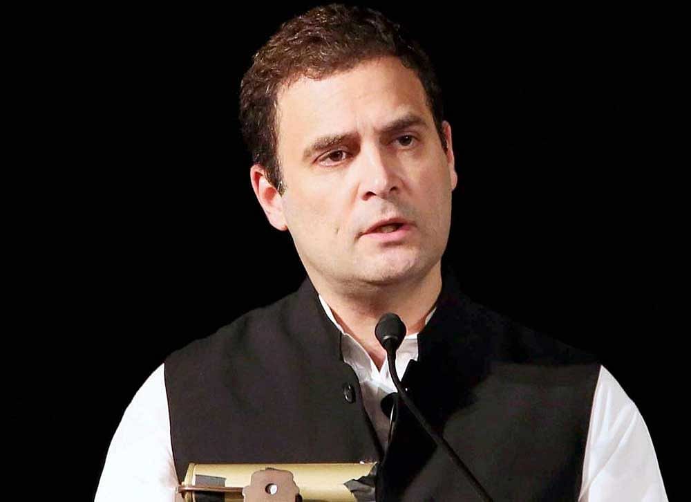 Congress president Rahul Gandhi is also expected to address a conference on Dalit issues,  which will be organised by the party on April 23 at the Talkatora Stadium. PTI File photo