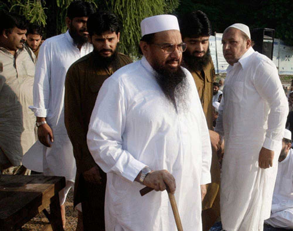 Hafiz Saeed is the head of the JuD, whose political front is the MML. AP file photo.