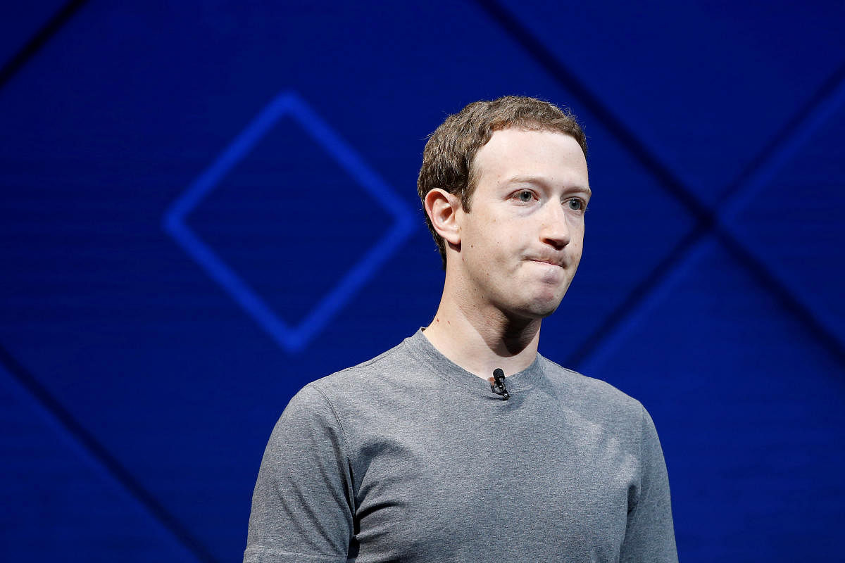 Facebook CEO Mark Zuckerberg, Reuters file photo