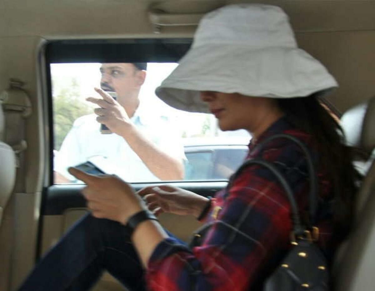 Preity Zinta arrives at the Jodhpur Central Jail.
