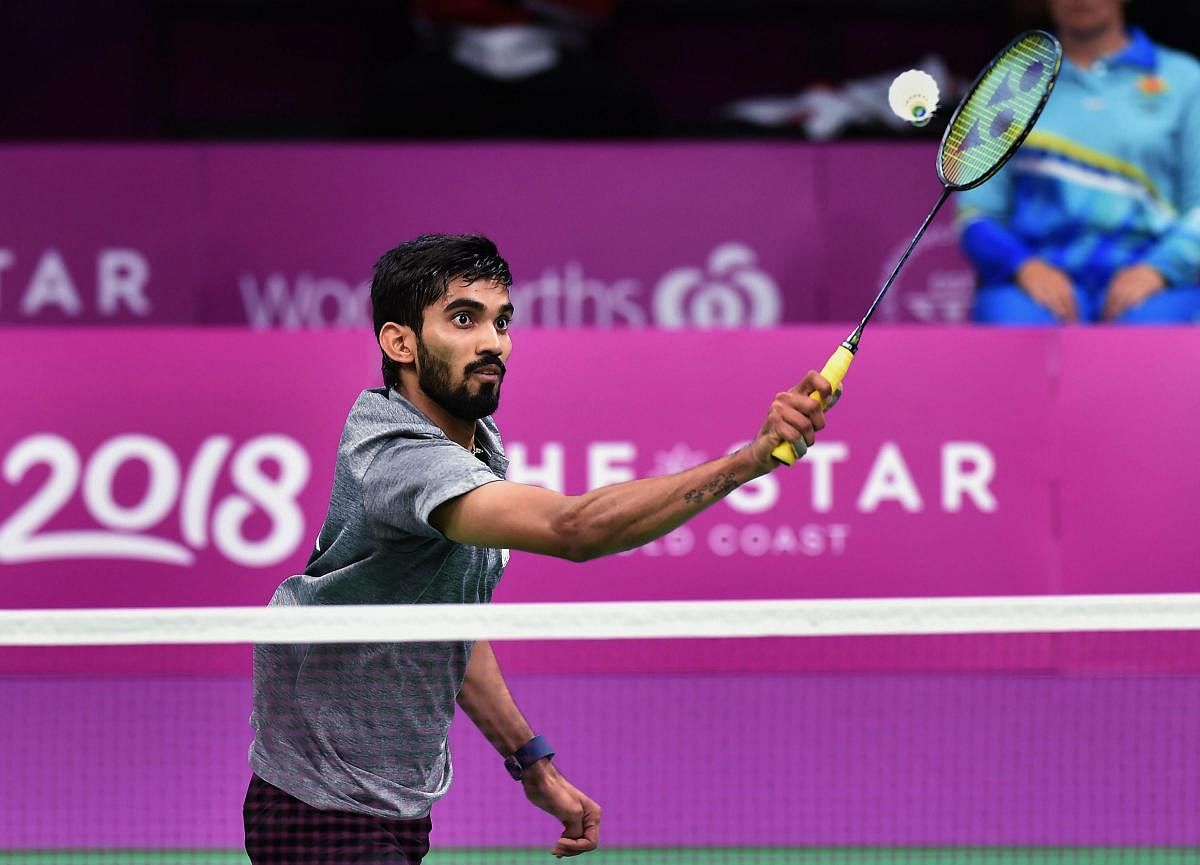 ROUSING START India's Kidambi Srikanth was too good for Scotland's Kieran Merrilees, galloping to a commanding 21-18, 21-2 victory on Friday. PTI
