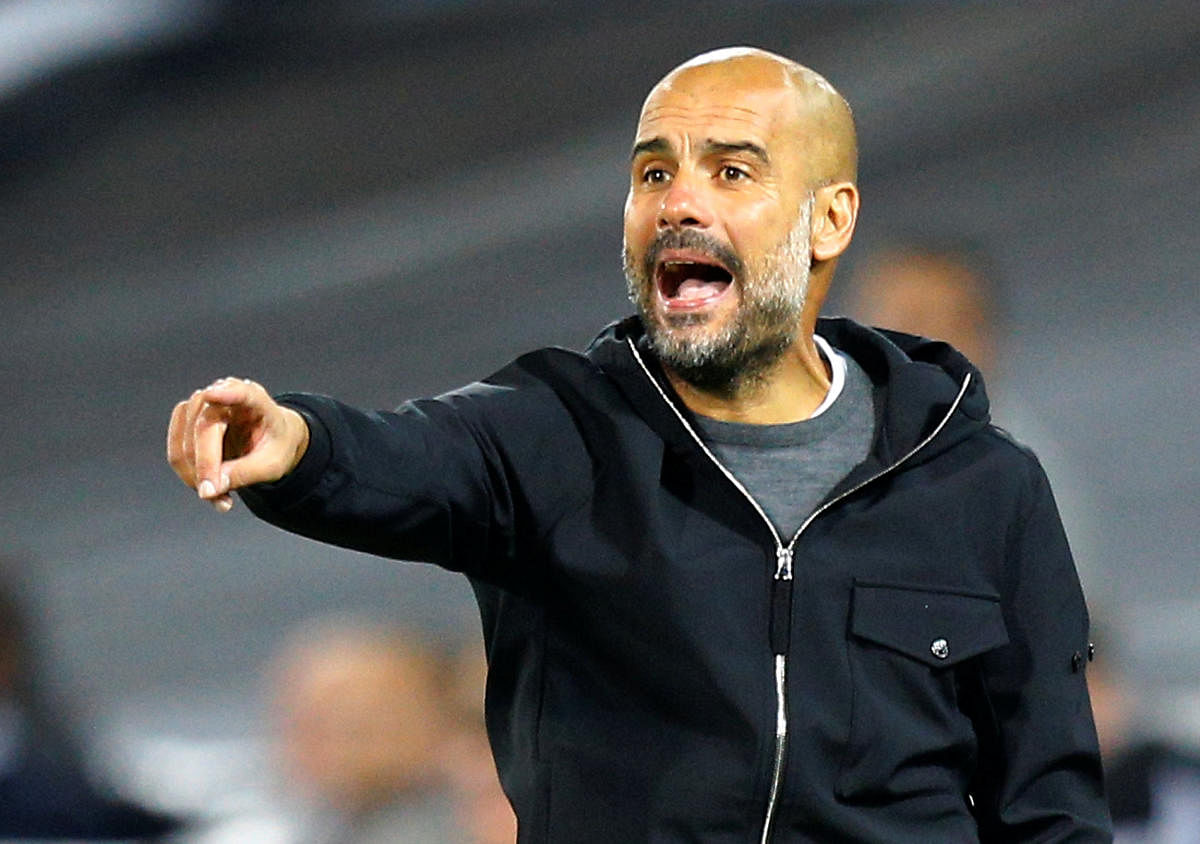 Mission successful: Pep Guardiola has instilled his methods successfully in Manchester City, turning them into a champion outfit in more ways than one. Reuters