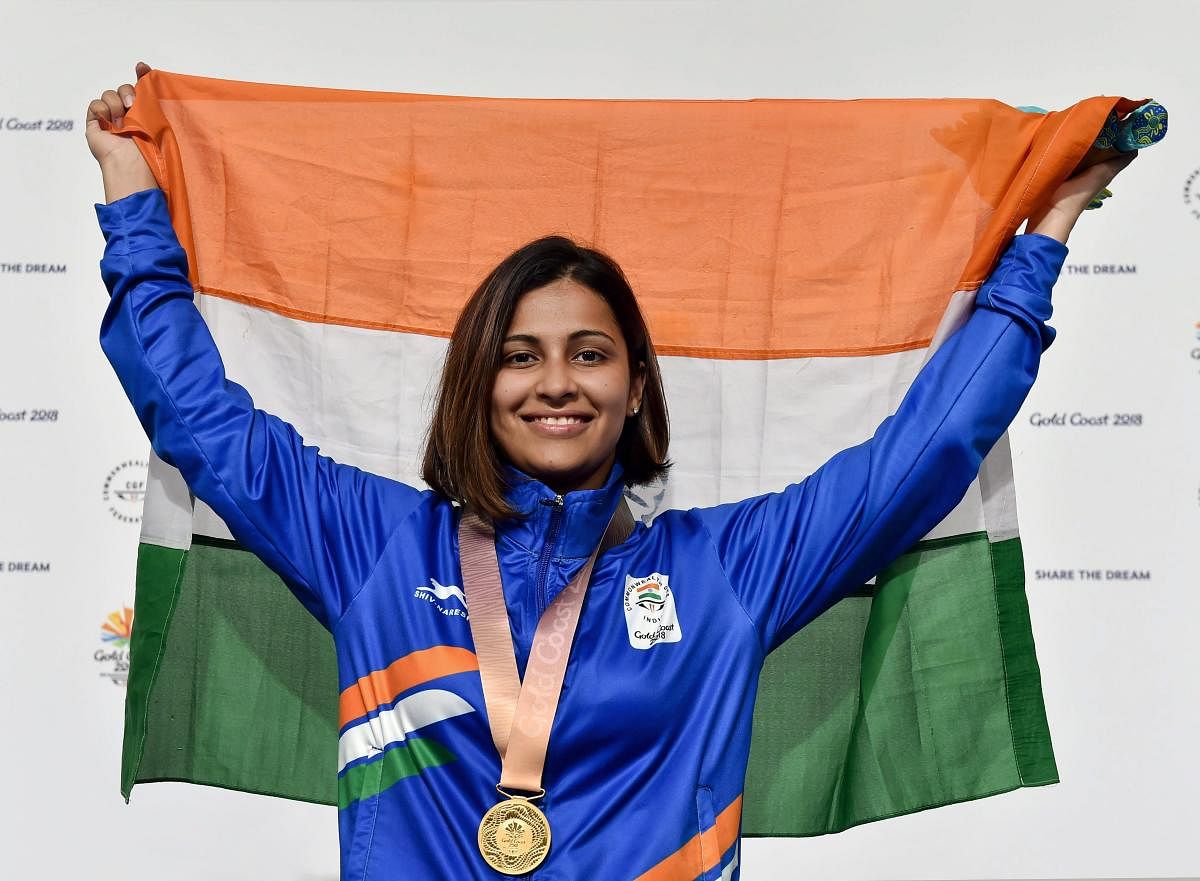 Sidhu adds to shooting gold tally