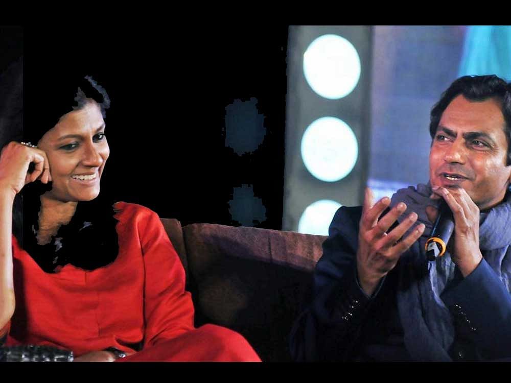 Nandita Das with Nawazuddin Siddiqui. PTI file photo.