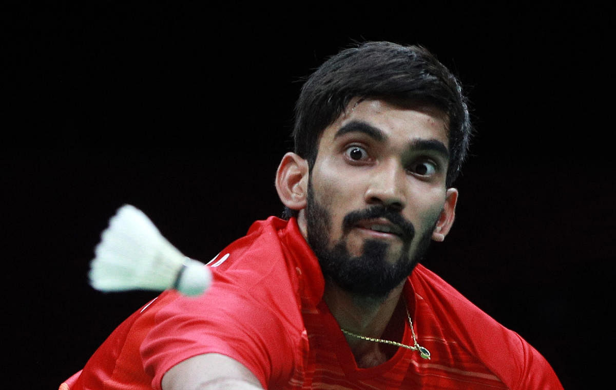 Kidambi Srikanth touched another high in his career when he became the world number one in the world. REUTERS