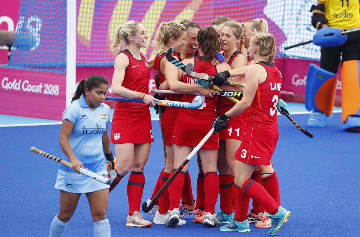 Women's Bronze Medal Match - England v India - Gold Coast Hockey Centre - Gold Coast, Australia - April 14, 2018. Reuters.