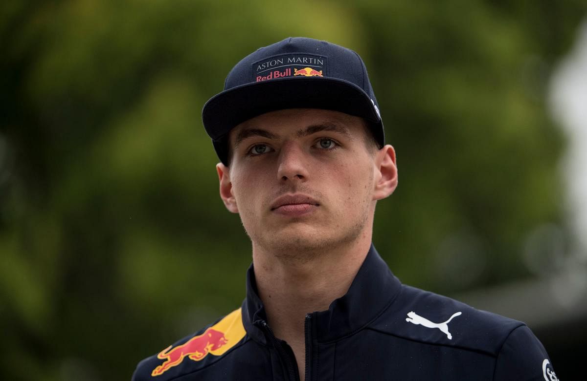 Red Bull's Max Verstappen disagreed to suggestions that he needs to calm down his driving style. AFP