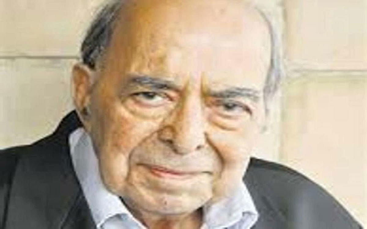 Veteran journalist S Nihal Singh passed away here today following illness, his family members said. Picture courtesy Twitter