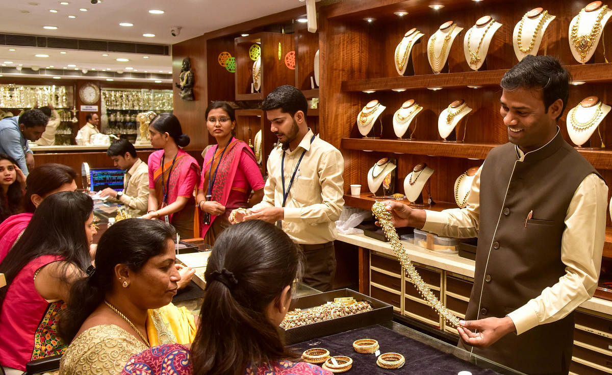 Jewellery stores are all set for Akshaya Tritiya sales. The festival falls on Wednesday.