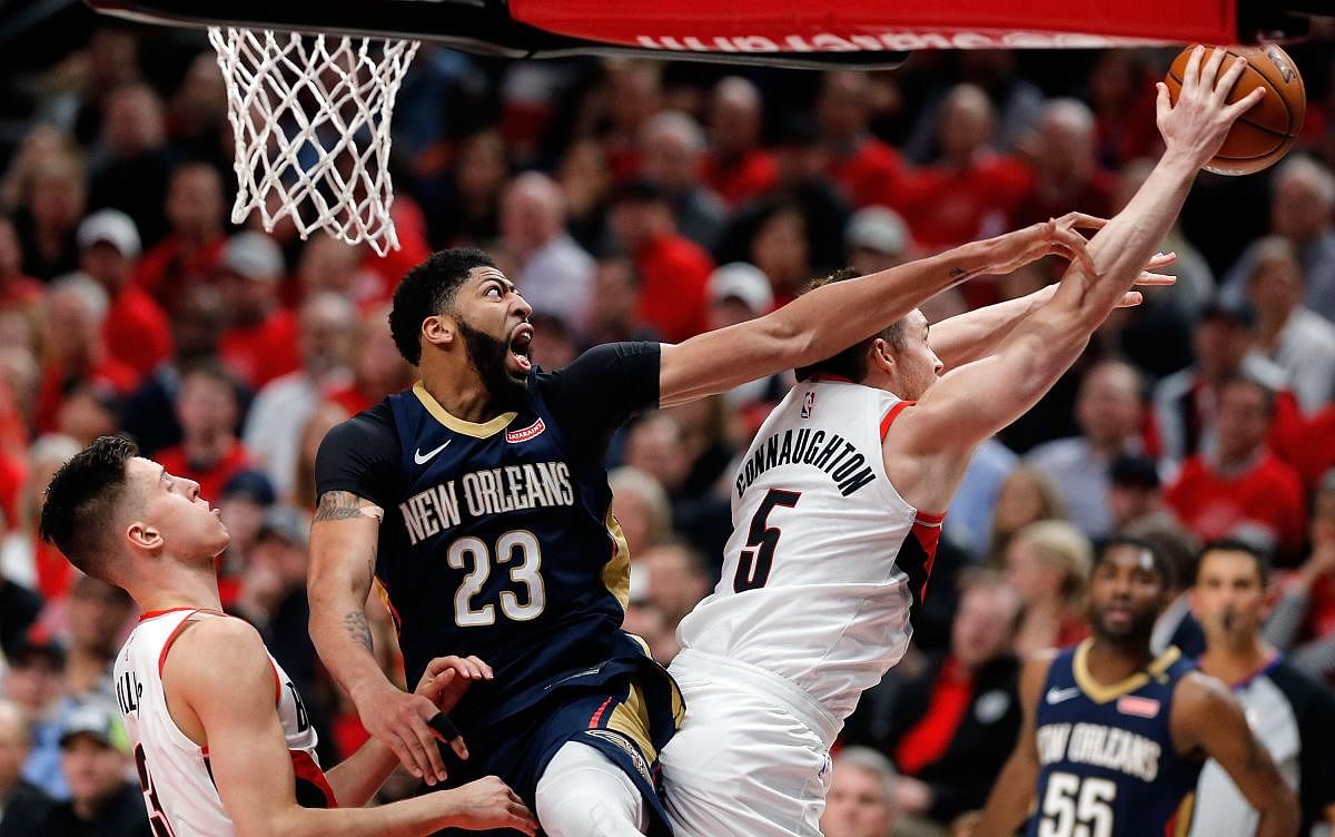 Anthony Davis had 22 points and 13 rebounds and Rajon Rondo collected 16 points, 10 rebounds and nine assists for the Pelicans, who return home for Games 3 and 4 of the best-of-seven series.