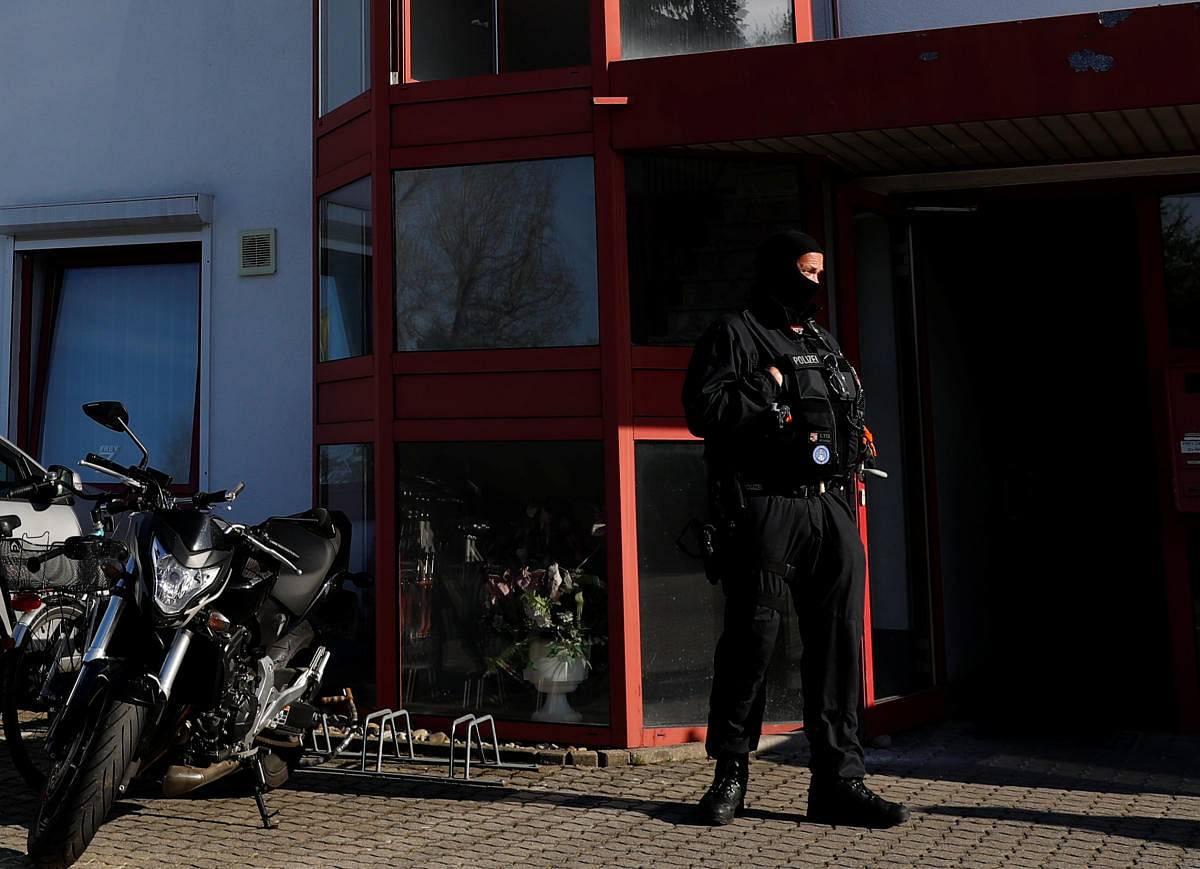 Some 1,500 officers swooped on 63 brothels and flats in 12 of Germany's 16 states.