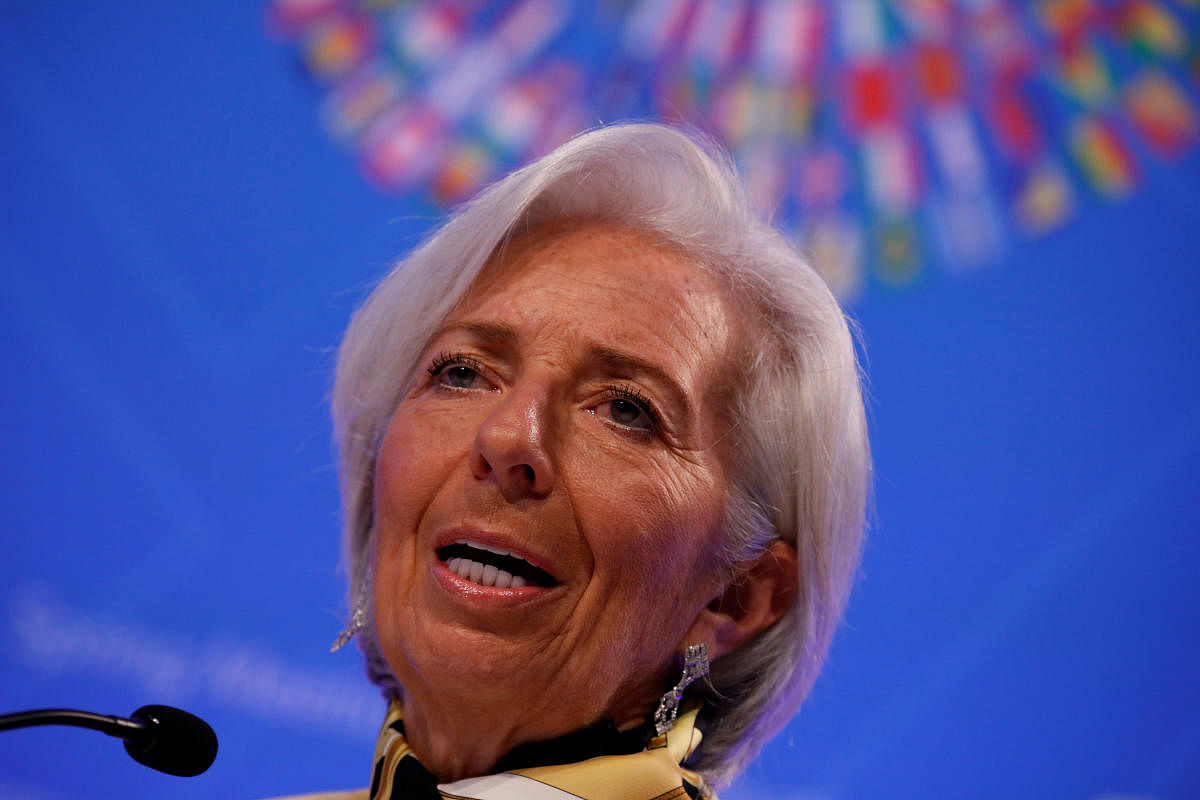 International Monetary Fund Managing Director Christine Lagarde. REUTERS
