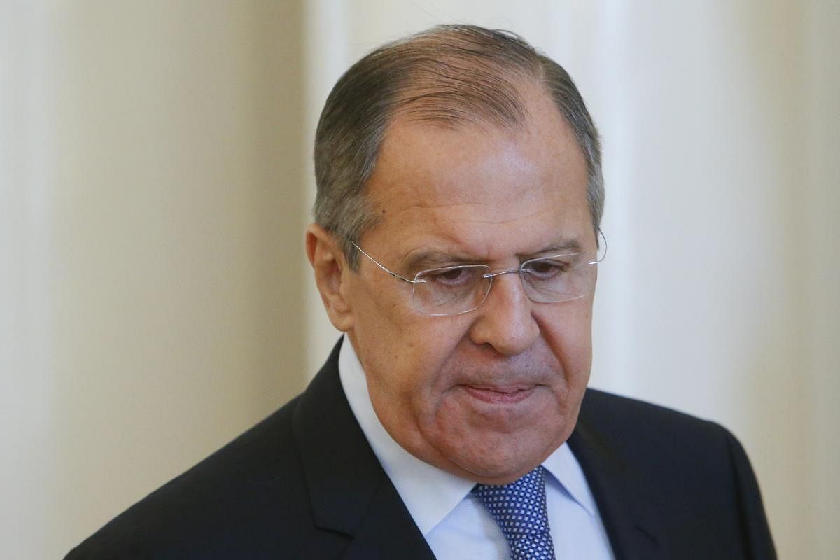 Moscow's chief diplomat added that a summit was not currently being discussed but the Kremlin hopes that a meeting at the White House would materialise.