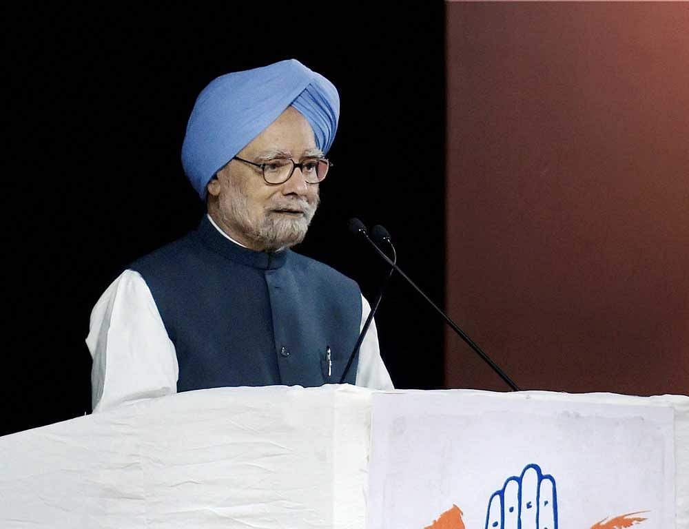 Former Prime Minister Manmohan Singh is not a signatory to the motion for removal of Chief Justice of India Dipak Misra. PTI file photo
