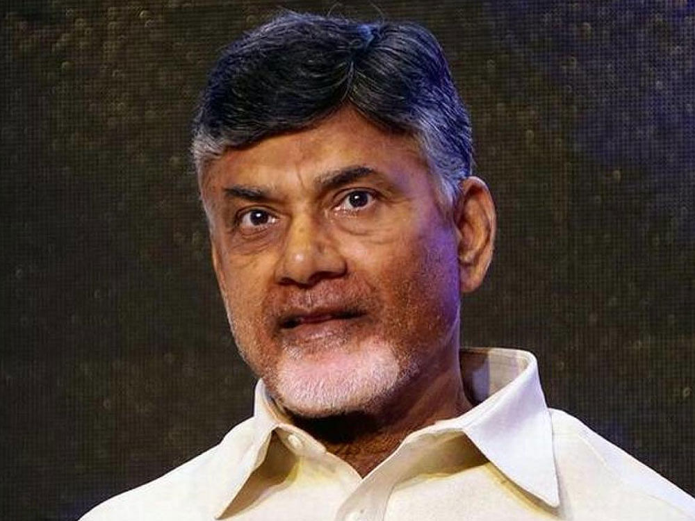 Reminding the Centre of its responsibility to help the residual state of Andhra Pradesh till it is developed to be at par other southern states, Chief Minister and Telugu Desam Party president Nara Chandrababu Naidu sat on a one-day hunger strike at the Indira Gandhi stadium in Vijayawada on Friday. PTI file photo