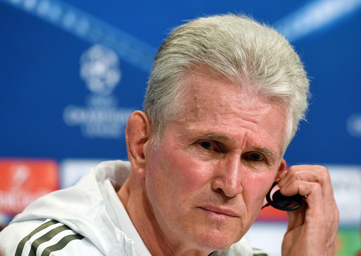 Bayern Munich's coach Jupp Heynckes said his side hasn't given up despite the defeat in the semifinal first leg against Real Madrid. AFP