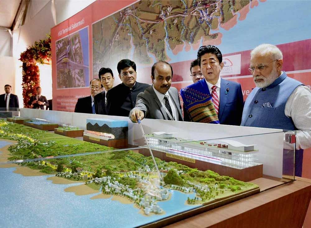 The bullet train project is expected to run between Mumbai and Ahmedabad. (PTI file photo)