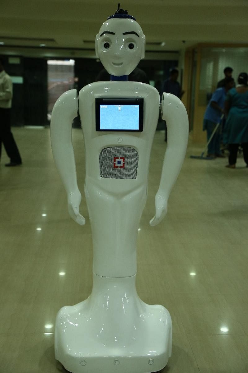 IRA, the humanoid robot.