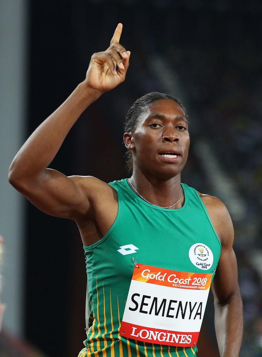 HARD LIFE: Semenya has faced uncomfortable questions about her gender ever since she burst into the spotlight at the 2009 World Championships. Reuters