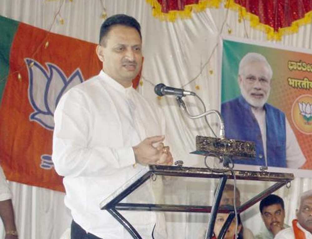 In picture: Union Minister Anantkumar Hegde. DH Photo. 