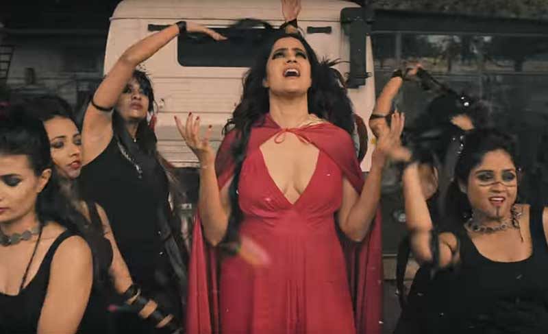 A still from singer Sona Mohapatra's new music video "Tori Surat". Screengrab from Youtube. 