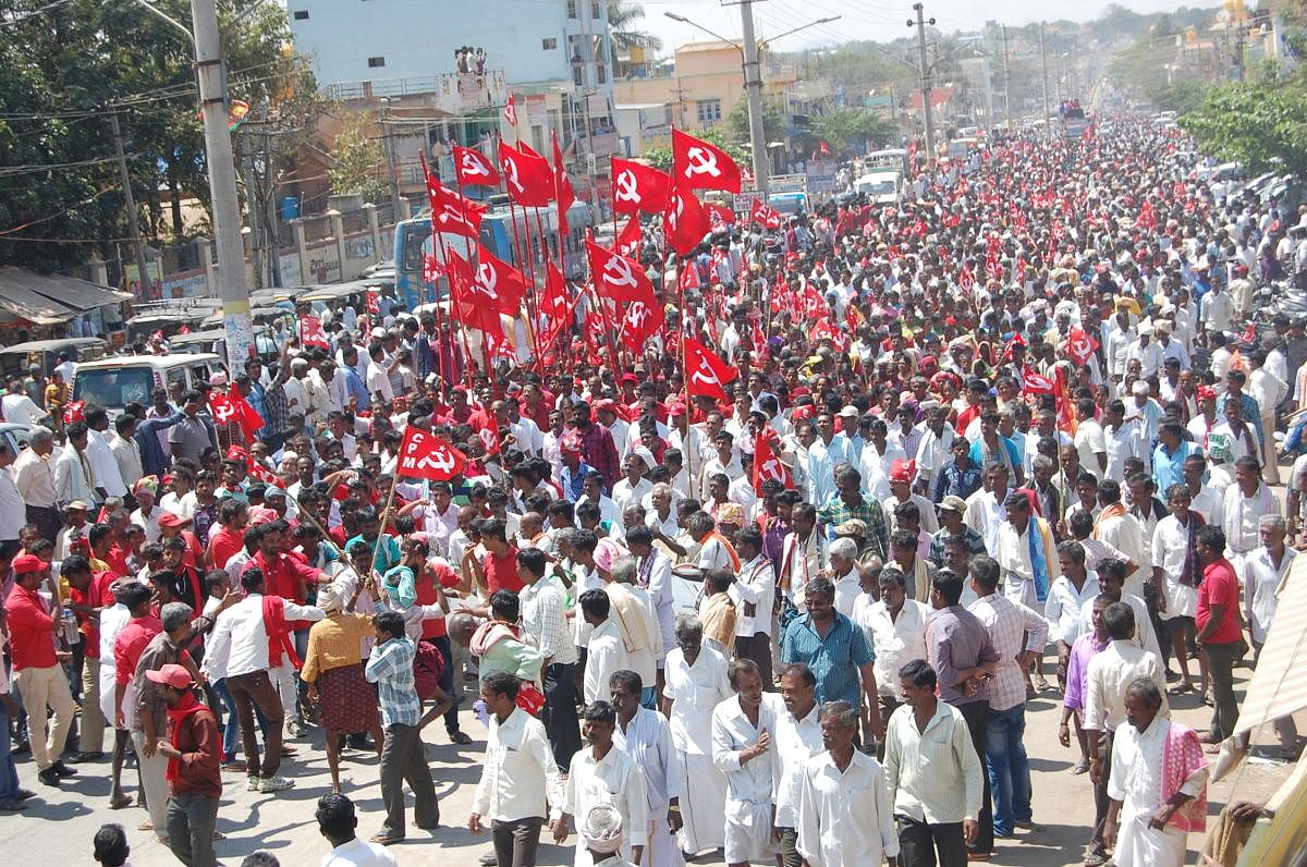 A senior CPM leader said one could find Dalits and Muslims in leadership positions at the lower levels. file photo