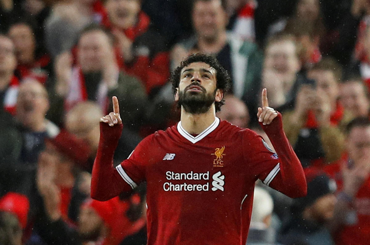 Prolific scorer Mohamed Salah will be the key to Liverpool's hopes of making the Champions League final. REUTERS