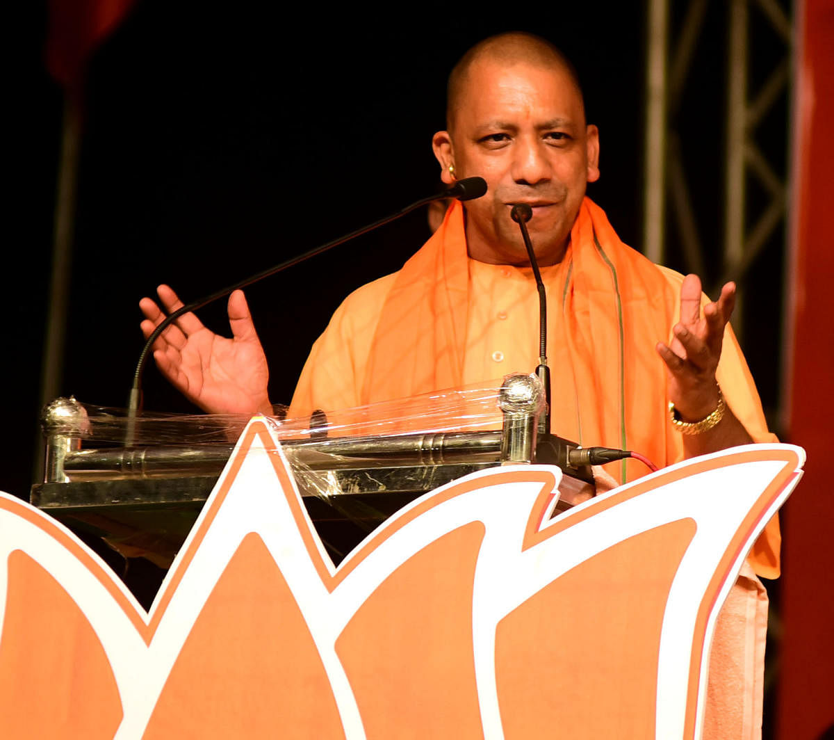 Adityanath is scheduled to address election rallies in Karnataka on Thursday and Friday.