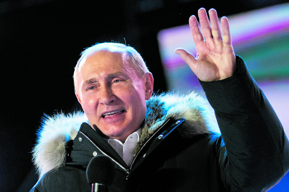 Vladimir Putin who will turn 72 in 2024, could decide to leave the Kremlin after 24 years in power, making way for a successor. AP/PTI Photo