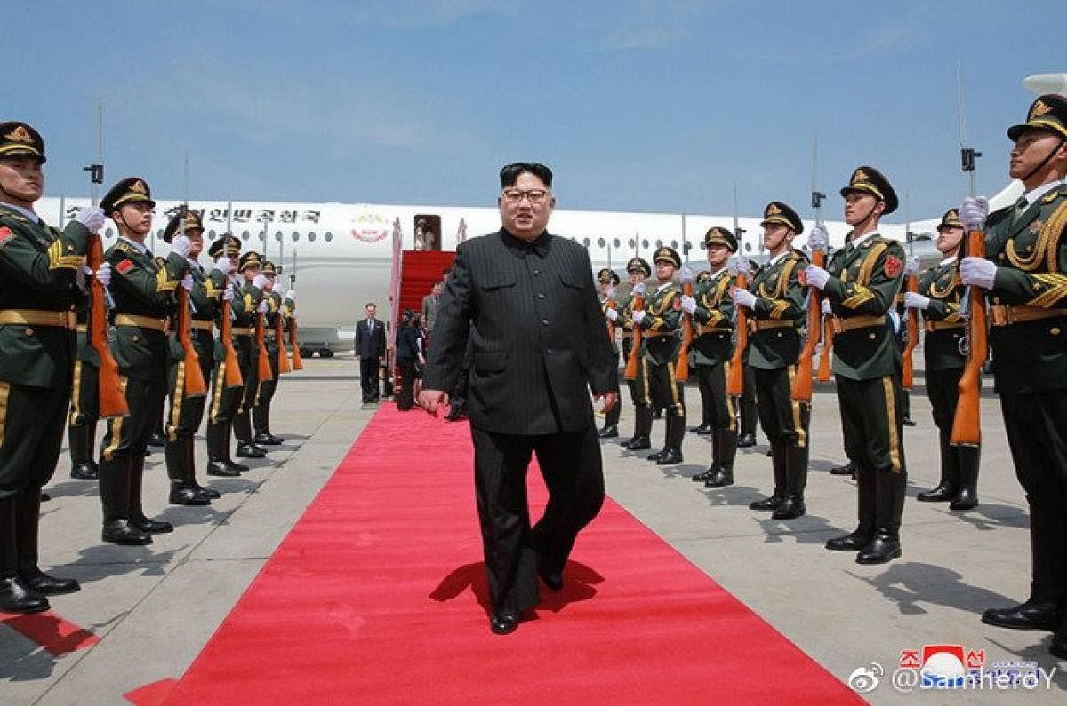 Kim Jong Un, image courtesy Twitter
