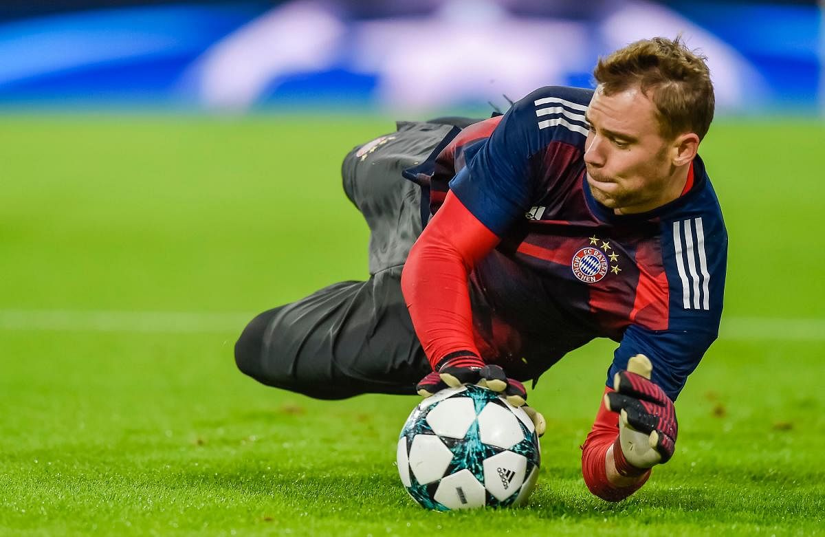 Recovering Bayern Munich's German goalkeeper Manuel Neuer has expressed his doubt over his participation in this year's World Cup in Russia. AFP