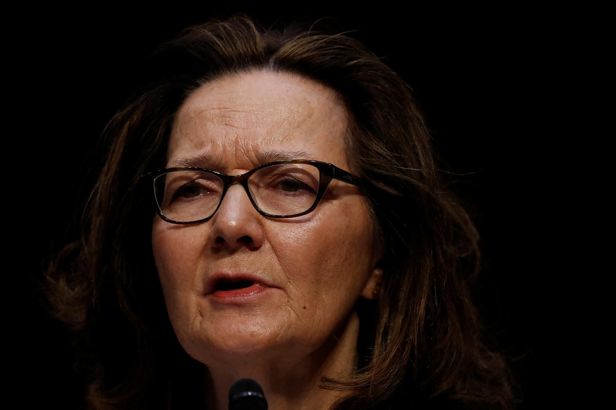 CIA Director nominee Gina Haspel testifies at her confirmation hearing before the Senate Intelligence Committee on Capitol Hill in Washington. Reuters 
