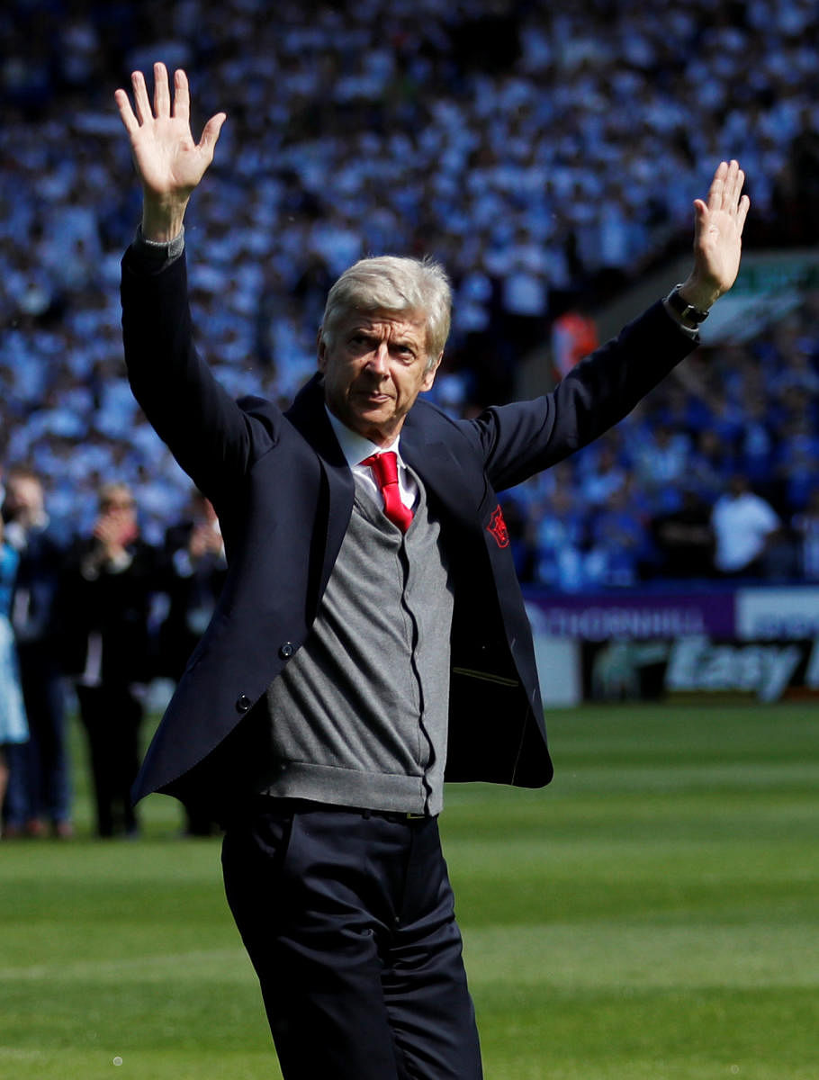 Arsenal manager Arsene Wenger brought the curtains down on a 22-year association with the club on Sunday. REUTERS 